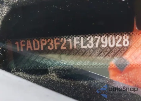 2015 Ford Focus Se из США, поврежденный, VIN 1FADP3F21FL379028